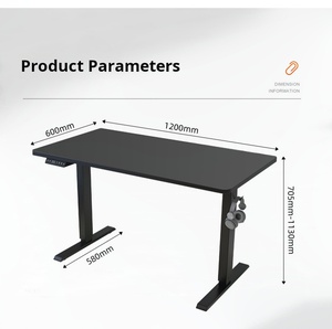 <span class=keywords><strong>Escritorio</strong></span> Eléctrico Ajustable de Diseño Moderno, 63x24 Pulgadas, Tablero de Dos Piezas, <span class=keywords><strong>Escritorio</strong></span> <span class=keywords><strong>para</strong></span> Trabajar Sentado o De Pie, Oficina en Casa, Marco Blanco, Superficie de Madera de Arce - Product Image 6