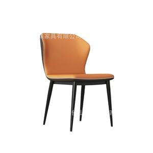 Chaise de salle à manger rembourrée de style italien, design moderne et minimaliste pour salle à manger et espace de vie, usage adulte - Product Image 5