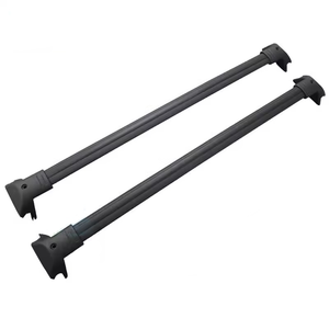 Trung Quốc Nhà máy 4x4 Xe <span class=keywords><strong>Roof</strong></span> racks Phụ kiện phù hợp cho Ford Explorer 2020 2025 hành lý màu đen đường sắt crossbar chéo Bars - Product Image 3