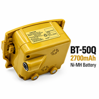 Paket Baterai Ni-MH BT-50Q BT-500 7.2V 2700mAh, Baterai Isi Ulang Terpasang untuk Pengisi Daya BC-27CR BC-27BR