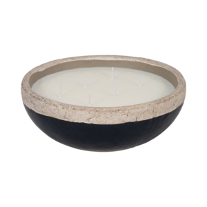 Ciotola per Candela Profumata Bicolore Grande, Votiva, per Interni ed Esterni, Elegante Decorazione per la Casa - Product Image 2