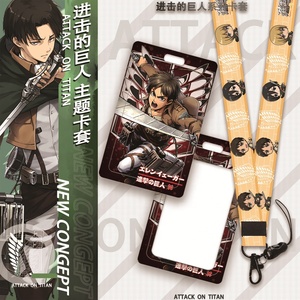 ซองใส่บัตรนักเรียนลายอนิเมะ <span class=keywords><strong>Attack</strong></span> <span class=keywords><strong>on</strong></span> <span class=keywords><strong>Titan</strong></span> ขายดี ป้องกันการสูญหาย พร้อมสายคล้องคอเข้าชุด - Product Image 6
