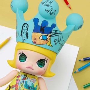 Popmart Molly Royal par <span class=keywords><strong>Makoto</strong></span> Murakami 400 grande poupée en Pvc jouet Figurine avec mille poses Design tendance MEGA ROYAL MOLLY 400% - Product Image 5
