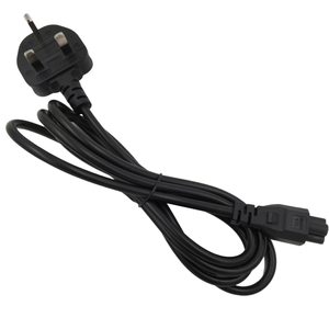 Cordon d'alimentation 13A 250V pour ordinateur portable, prise britannique vers IEC C5 - Product Image 1
