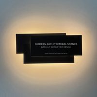 Applique murale LED moderne pour décoration murale TV, éclairage intérieur pour chambre, bureau, hôtel, projets d'ingénierie
