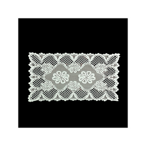 Nordic Style <b>Table</b> <b>Mat</b> Rectangle 60x40cm Beige Polyester Decorative Home Use - Product Image 2