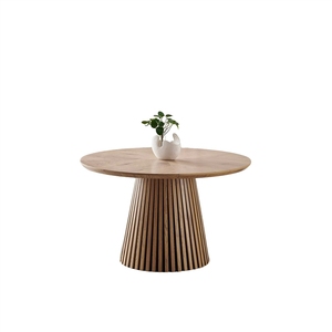 <span class=keywords><strong>Tavolo</strong></span> da Pranzo <span class=keywords><strong>Rotondo</strong></span> Moderno, <span class=keywords><strong>Design</strong></span> alla Moda, Adatto per Riunioni Familiari, Multifunzionale - Product Image 2