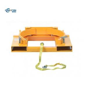 फोकलिफ्ट ड्रम लिफ्टर/55 गैलन ड्रम क्लैंप फोलिट ड्रम हाइड्रोलिक हड़पन - Product Image 4