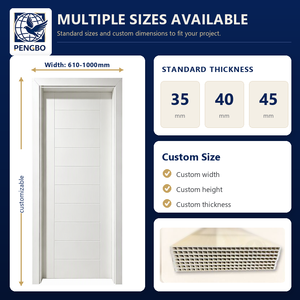 <span class=keywords><strong>Porte</strong></span> intérieure insonorisée en WPC noyer foncé, étanche, à trois joints horizontaux, pour <span class=keywords><strong>chambre</strong></span>, appartement, hôtel, commande personnalisée - Product Image 5