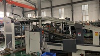 Machine d'emballage de boîtes en carton Carton ondulé faisant la machine de plastifieuse à cannelure