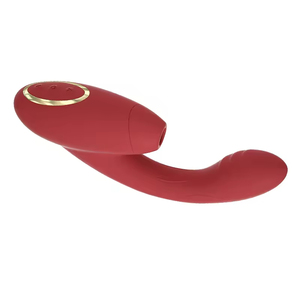 Vibrateur 2-en-1 à succion pour clitoris et point G, Godemiché vibrant à succion pour femmes, Articles érotiques pour adultes - Product Image 4
