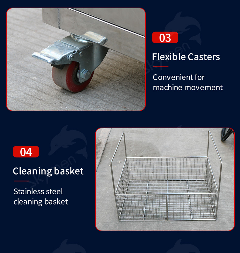 3 Tank Industrial Ultrasonic Cleaner