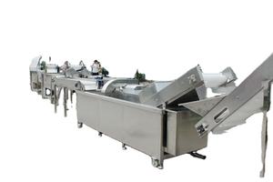 เครื่องทอดแบบใช้แก๊สผัดกล้วย<span class=keywords><strong>ทอด</strong></span>ปีกไก่ถั่วลิสงแช่แข็งแบบฝรั่งเศสสำหรับอุตสาหกรรม - Product Image 3