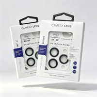 Protection d'écran en verre trempé personnalisée pour objectif d'appareil photo iPhone Duo 18 Pro Max 12 13 14 Pro Max 15 16 17