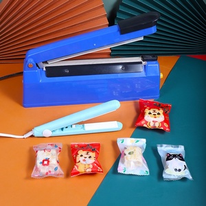 MorSun 100pcs Heat Sealed Snowflake Crisp Nougat Cranberry Biscuit Wrapping Pouch 7*10cm - Product Image 4