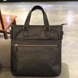 Sac de transport vertical de luxe en cuir vintage grande capacité, sac fourre-tout professionnel en cuir de vachette authentique, prix direct fournisseur boutique - Product Image 1