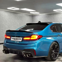 Vehicouture Gaya 3D Baru Serat Karbon Berkualitas Tinggi 100% Presisi Diffuser Belakang 5 Series G30 M5 F90 Bumper Lip Splitter Spoiler