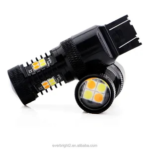 איתות אוטומטי 3020 16 Smd Led מנורת מנורת רכב נורת בלם LED 1156 7440 T20 1157 איתות LED