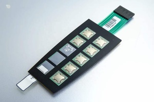 Nhà máy tùy chỉnh thiết kế độc đáo Silicone cao su nút bàn phím Silicone màng chuyển đổi - Product Image 5