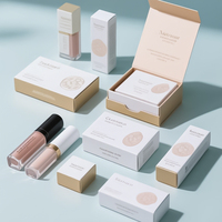 Boîte d'emballage personnalisée pour rouge à lèvres mat, gaufrage, taille personnalisée pour cosmétiques, huile essentielle, crème pour le visage, shampoing, soins de la peau, carton