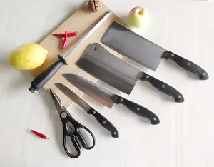 بالجملة أفضل اليومي المطبخ سكين مجموعة-أفضل بيع الغذاء الصف OEM سكين احترافي مجموعة الفولاذ المقاوم للصدأ