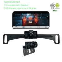 Caméra de recul IOS et Android WIFI étanche IP68 pour téléphone intelligent, avec fonction marche/arrêt de la ligne de stationnement