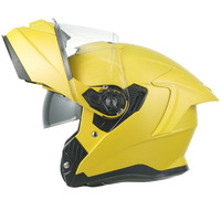Casques de moto intégraux certifiés ECE22.06 à double visière pour jeunes, en ABS, toutes saisons, anti-impact, anti-perforation
