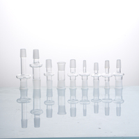 Connecteur en verre dépoli fait main mâle-femelle 10mm 14mm 19mm 24mm, douille en verre, taille personnalisée