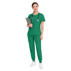 Uniforme de Enfermera con Logotipo Personalizado, Conjunto de Uniformes Médicos, Pantalones Deportivos Elásticos, Ropa de Trabajo con Cuello Redondo <span class=keywords><strong>para</strong></span> Hospital Veterinario 46002 - Product Image 6
