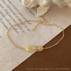 Xinfly 18K Real Gold Natural Diamond <b>Bracelet</b> New Design Fine Jewelry for Women Trendy Style for Weddings & Gifts - Product Image 2