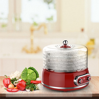 Déshydrateur Électrique de Cuisine Vasion à 5 Plateaux, Contrôle Mécanique, 400W, pour Fruits, Légumes et Viandes