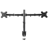 Bras de moniteur Yuanfan Suptek, support de moniteur, support de bureau, réglable en hauteur, double bras de montage en acier classique pour ordinateur, 2 écrans