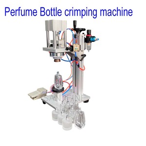 Macchina pneumatica di piegatura del profumo della tappatrice della bottiglia di vetro del profumo di prezzo competitivo <span class=keywords><strong>Desktop</strong></span> - Product Image 2