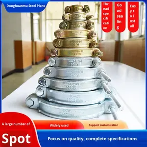 מהדקי צינורות כפולים מדויקים ועמידים במיוחד, מגולוונים, לחיבורי צינורות אוויר בקוטר פנימי של 12 מ\\\"מ - Product Image 5