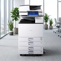 Imprimante multifonction noir et blanc A3 RICOH MP3055 abordable en gros avec chargeur automatique de documents, scanner et copieur