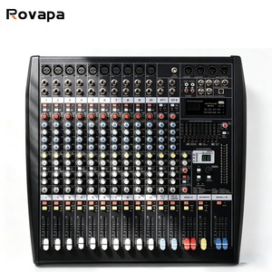 Peralatan Ruang Pertemuan Pro DJ Show <span class=keywords><strong>Mixer</strong></span> Audio Profesional 10 Kanal dengan Efek DSP 24bit, Antarmuka Audio USB, dan Bluetooth - Product Image 1