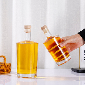 Venta al por mayor de lujo vacío amargo Tequila <span class=keywords><strong>Vodka</strong></span> botella de vino 100mL 200ml 375ml 500ml 750ml vidrio licor whisky Gin Spirit botellas - Product Image 3