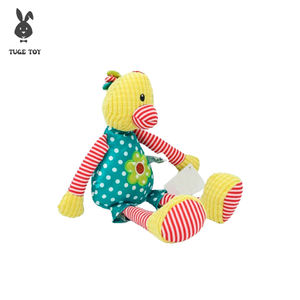 TUGE Peluche Personalizzato a Forma di Anatra, Morbido e Carino, in Cotone Organico, Giocattolo Lavabile per Bambine, Ideale per Feste e Pasqua - Product Image 4