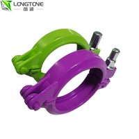 Le plus nouveau boulon en acier allié pompe à béton collier de serrage raccord Snap pour Putzmeister pour Sany Schwing joint de tuyau de pompe de haute qualité