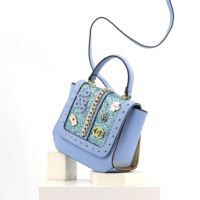 Sac à main pour femmes en diamants, sac à main de créateur pour femmes, sac à main de qualité unique pour femmes, sacs à main de luxe à bandoulière unique, 24 cm