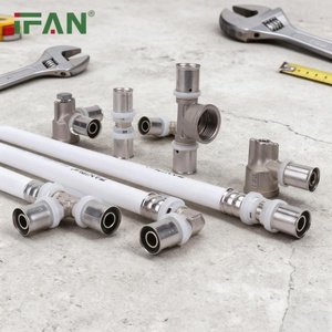 IFAN OEM nhà máy trực tiếp pex phụ kiện đường ống TH loại Báo Chí phụ kiện bằng nữ TEE Brass cho hệ thống đường ống khí - Product Image 1