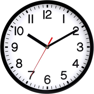 Orologio <span class=keywords><strong>da</strong></span> <span class=keywords><strong>Parete</strong></span> Elettronico dal <span class=keywords><strong>Design</strong></span> Moderno con Movimento al Quarzo Silenzioso, Senza Ticchettio, per Casa, Ufficio, Scuola, Alimentato a Batteria - Product Image 3