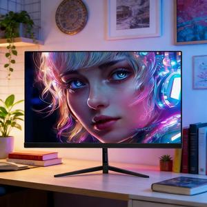 Moniteur de jeu incurvé OEM 27 pouces 165Hz/180Hz Résolution 1920*1080 et <span class=keywords><strong>écran</strong></span> sans bordure Moniteurs LCD pour <span class=keywords><strong>ordinateur</strong></span> PC - Product Image 1