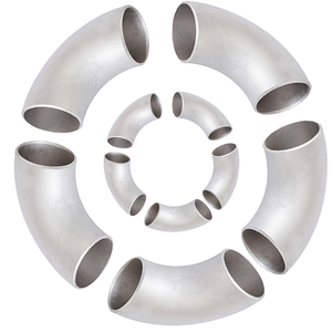 Coude à souder bout à bout en acier inoxydable 304 à 90 degrés JIS B2312 SUS304 TP304 Schedule 40S pour raccord de tuyauterie de construction navale marine - Product Image 1