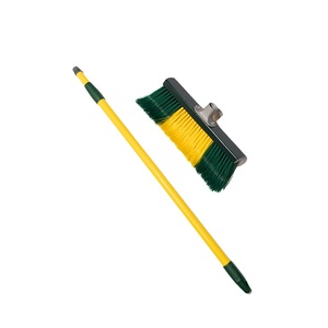Brosse de nettoyage pour bois d'extérieur 35 cm à poils courbés, rainures profondes, écologique, pour surfaces en pierre - Product Image 3