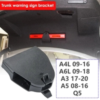 Nouveau support de support de Triangle d'avertissement de coffre arrière pour Audi A3 8V A4 B8 Avant A5 8T Sportback A6 C6 C7 S3 S4 S5 S6 pièces automobiles