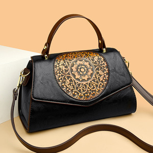 Bolsa Transversal de Couro PU Estilo Chinês Retro WESTAL, Bolsas de Designer para Mulheres - Product Image 3