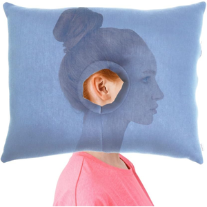 Almohada Azul KMINA con Orificio para las Orejas - Product Image 3