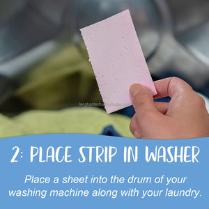 แถบน้ำยาปรับผ้านุ่มที่สะดวก-ง่ายต่อการใช้เป็นทางเลือกแทนของเหลวและ<span class=keywords><strong>ฝัก</strong></span>สำหรับทุกความต้องการในการซักรีดและป้องกันการพันผ้า - Product Image 4