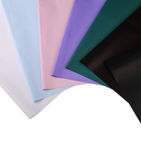Papier d'emballage pour fleurs double face mat, deux couleurs, imperméable, pour bouquets